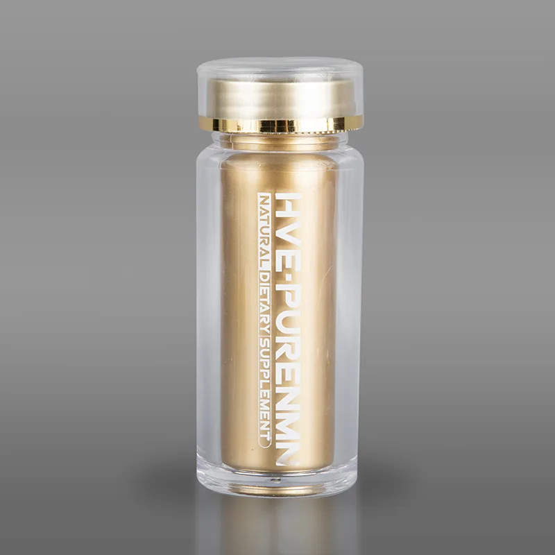 Acryl cosmetische fles voor capsules