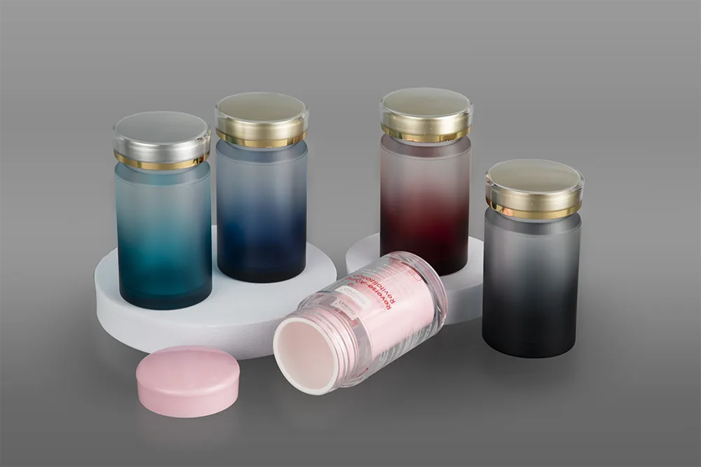 Acrylic Bottle For Capsules