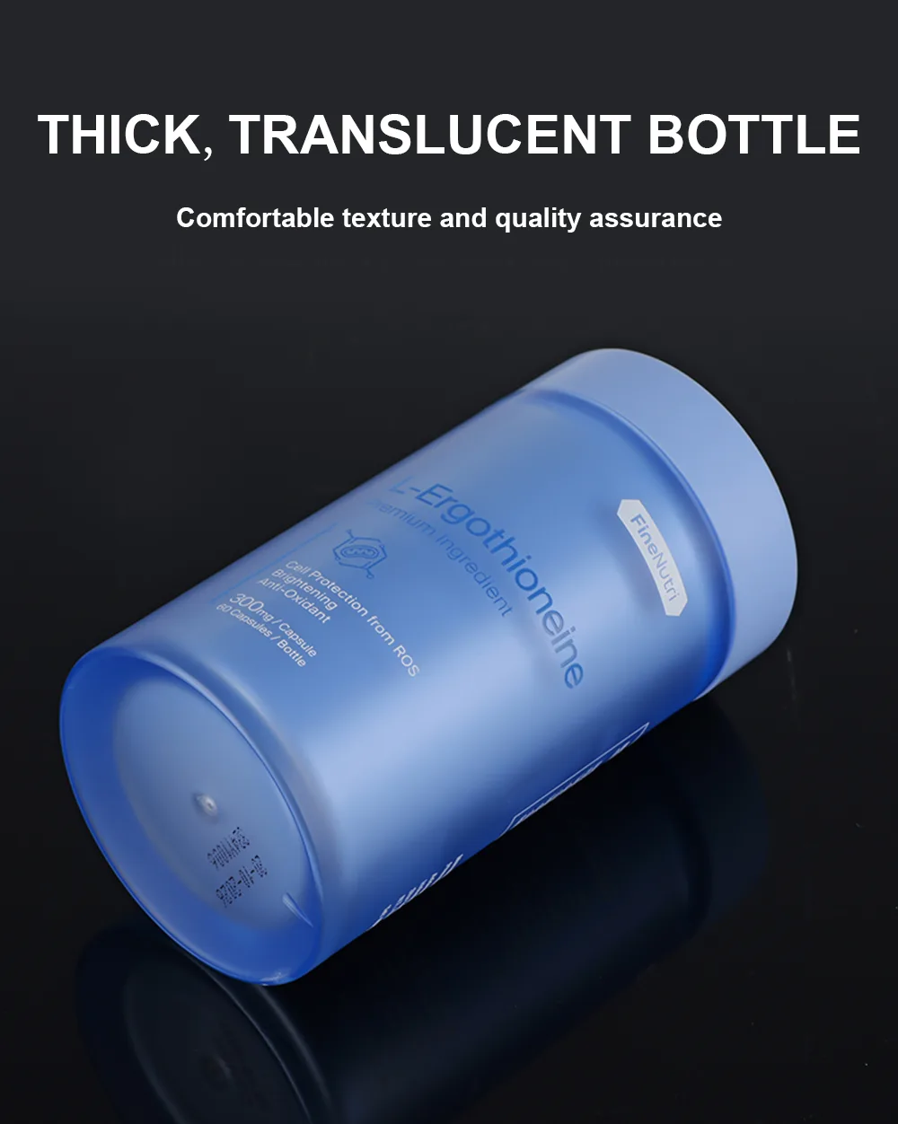 Health Food Acrylic Bottle