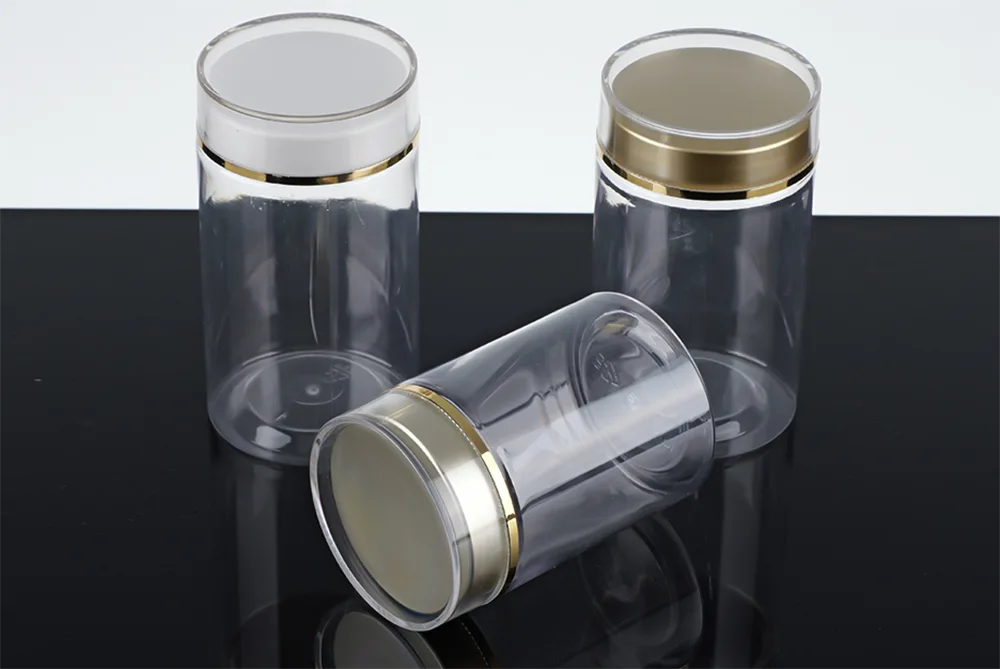 PET Gummy Vitamin Tablets Bottle